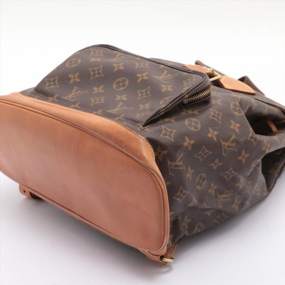 Louis Vuitton Montsouris GM Vintage Brown Monogram Canvas Backpack main image 10